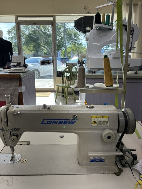 Consew 7360R industrial machine — heavy-duty alterations