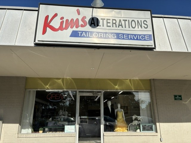 Inside Kim's Tailor Shop on Largo Dr